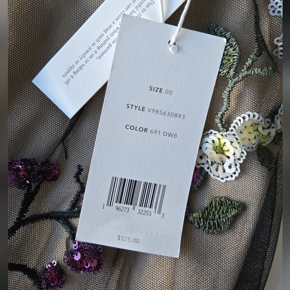 VINCE Begonia Sequin Skirt NWT - Picture 8 of 12